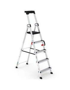 Escalera profesional plegable Deluxe de 3 a 7 peldaños | PERSUM 2