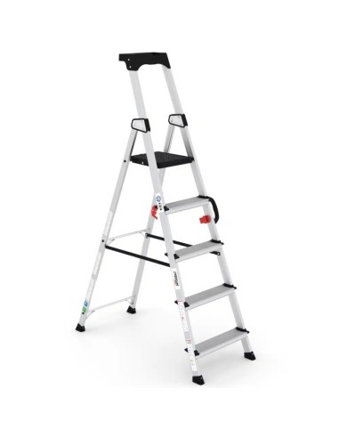Escalera profesional plegable Deluxe de 3 a 7 peldaños | PERSUM