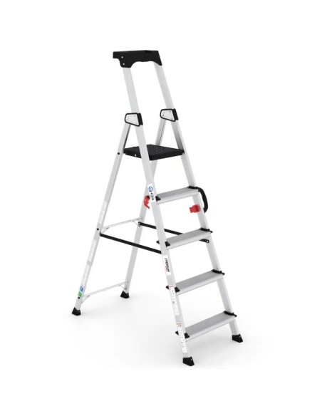 Escalera profesional plegable Deluxe de 3 a 7 peldaños | PERSUM