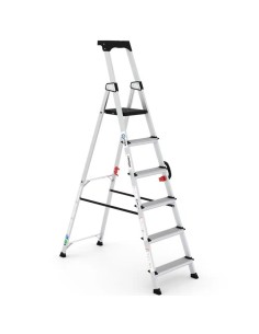 Escalera profesional plegable Deluxe de 3 a 7 peldaños | PERSUM