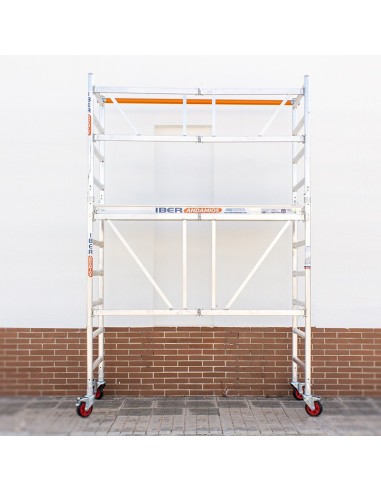 Andamio plegable de aluminio 75x190 - 3,85 m Altura de trabajo