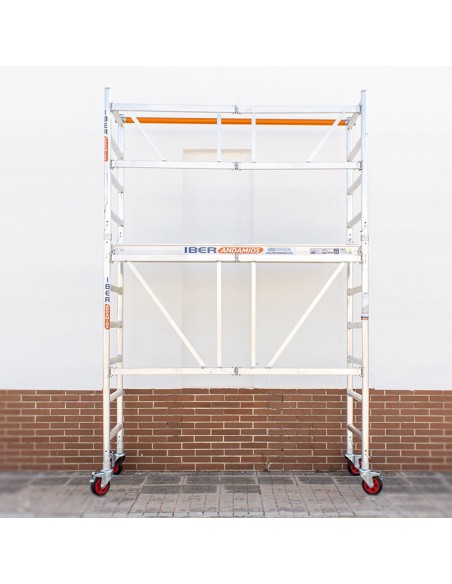 Andamio plegable de aluminio 75x190 - 3,85 m Altura de trabajo