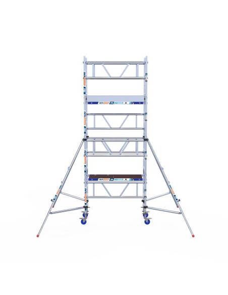 Andaime móvel tipo torre 75x165 5,20m altura de trabalho - ONE XL